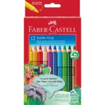 Faber-Castell Jumbo Grip akvarell triangel 12 st