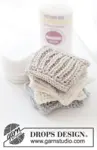0-1495 Ribbed Scrubbies by DROPS Design