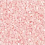 Rocaipärlor, Rörpärlor 1,7 mm Transparent rosa
