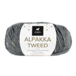 Du Store Alpakka Tweed 105 Gråblå