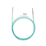 KnitPro SmartStix Wire, Flera färger (40 - 150 cm) 56 cm för att göra 80 cm Grön