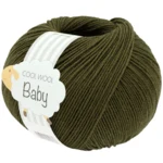 Lana Grossa Cool Wool Baby 349 Skogsgrön