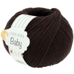 Lana Grossa Cool Wool Baby 333 Svartbrun