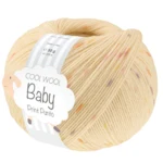 Lana Grossa Cool Wool Baby 375 Blekgul/Gul/Orange/Lila/Rosa