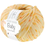 Lana Grossa Cool Wool Baby 374 Citrusgul/Gul/Turkos/Majgrön