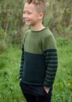 128/1 – 2-färgad sweater