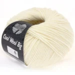 Cool Wool Big 601 Råvit