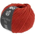 Cool Wool Big 1628 Röd melerad