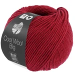 Lana Grossa Cool Wool Big 1701 Körsbärsröd melerad