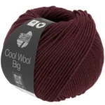 Cool Wool Big 1606 Svart röd melerad