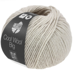 Lana Grossa Cool Wool Big 1691 Greige melerad