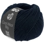 Cool Wool Big 1630 Svartblå melerad