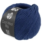 Lana Grossa Cool Wool Big 1704 Mörkblå melerad