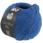 Lana Grossa Cool Wool Big 1703 Blå melerad