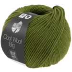 Lana Grossa Cool Wool Big 1706 Oliv melerad