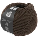 Lana Grossa Cool Wool Big 1709 Gråbrun melerad