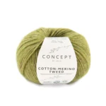 Katia Cotton-Merino Tweed 502 Grön