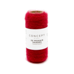 Katia 50 Mohair Shades 44 Fluorescerande röd