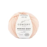 Katia Concept Merino Baby 081 Mycket ljus ros