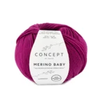 Katia Concept Merino Baby 061 Mörk fuchsia