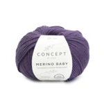 Katia Concept Merino Baby 159 Mörk violett