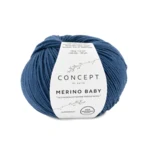 Katia Concept Merino Baby 084 Nattblå