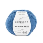 Katia Concept Merino Baby 044 Mellanblå