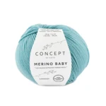 Katia Concept Merino Baby 074 Ljus turkos