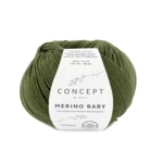 Katia Concept Merino Baby 026 Mörkgrön