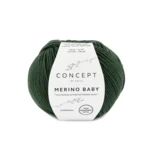 Katia Concept Merino Baby 085 Mörkgrön