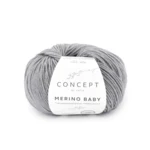 Katia Concept Merino Baby 161 Mellangrå