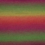 Viking Nordlys 942 Multi rosa/grön/gul