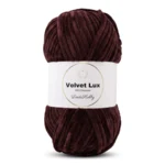 LindeHobby Velvet Lux 57 Mörk plommon