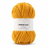 LindeHobby Velvet Lux 46 Senapsgul