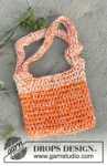 238-7 Tangerine Tickle Bag by DROPS Design