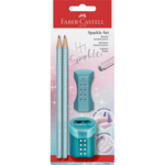 Faber-Castell, Sparkle blyertspenna set, asorterade färger Ocean Metallic