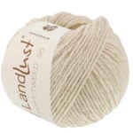 Lana Grossa Landlust Soft Tweed 90 36 Snäckkalk melerad