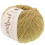 Lana Grossa Landlust Soft Tweed 90 35 Salviagrön melerad