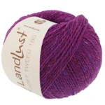 Lana Grossa Landlust Soft Tweed 180 133 Violett melerad