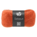 Lana Grossa Setasuri 86 Rödorange