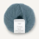 Sandnes Tynn Silk Mohair →552 Isblå