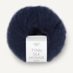 Sandnes Tynn Silk Mohair 5581 Djup marin