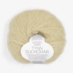 Sandnes Tynn Silk Mohair 9822 Ljus chinos grön