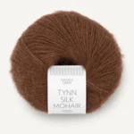 Sandnes Tynn Silk Mohair 3073 Choklad