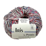 Permin Iris 09 Röd/blå