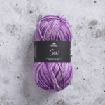 Svarta Fåret Sox 150 g 809 Stentvättade purpur