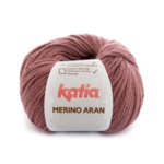 Katia Merino Aran 084 Mycket mörkrosa