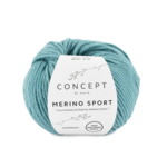 Katia Concept Merino Sport 052 Gråblå