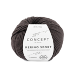 Katia Concept Merino Sport 064 Mörkbrun