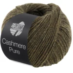 Lana Grossa Cashmere Pure 32 Mörk oliv